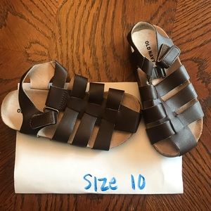 Toddler boy fisherman sandals size 10-brand new!